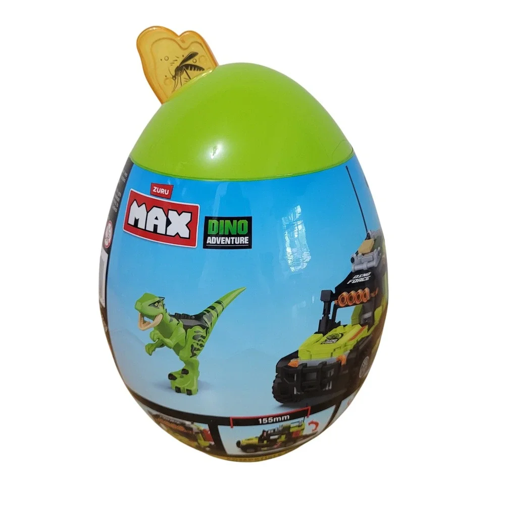 Zuru Max Dino BUY GET ONE FREE Adventure Raptor Force Building Blocks 238 Pieces